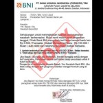 Penipuan online dengan modus kenaikan biaya transaksi yang mengatasnamakan BNI. (BNI)-1690266921