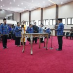 Pj Sekda Sulsel Andi Darmawan Bintang melantik 112 pejabat fungsional di Makassar, Senin,(17/7/2023).ANTARA/HO-Humas Pemprov Sulsel-1689586835