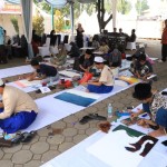 Puluhan santri Tangerang ikuti lomba kaligrafi-1689852019