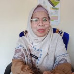 Sekretaris Dinas Koperasi UKM Agam Nelfia Fauzana, Selasa (25/7). Antara/Altas Maulana.-1690279033