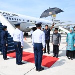 Wapres Ma'ruf Amin bertolak ke Papua dari Lanud Halim Perdanakusuma Jakarta, Selasa (11/7/2023). (ANTARA/HO-BPMI Setwapres)-1689047184