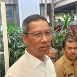 Penjabat (Pj) Gubernur DKI Jakarta Heru Budi Hartono di Balai Kota DKI, Jakarta Pusat, Selasa (29/8/2023). (ANTARA/Siti Nurhaliza)-1693294832