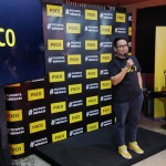 Product PR Manager POCO Indonesia Abee Hakiim dalam acara Go Loco for POCO di Jakarta, Selasa (15/8/2023). (ANTARA/Adimas Raditya)-1692094029