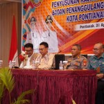 Rapat koordinasi penyusunan dokumen kajian risiko bencana di Kota Pontianak, Provinsi Kalimantan Barat. (ANTARA/Prokopim PTk)-1693482479