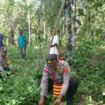 Anggota Polres Jayapura saat menanam pohon di (ANTRA/HO-Humas Polres Jayapura)-1695022766