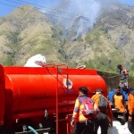 Kebakaran hutan dan lahan (karhutla) terjadi Kecamatan Nuhon, Kabupaten Banggai pada Kamis (31/8/2023). (ANTARA/HO-BPBD Sulteng)-1693559032