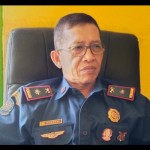 Kepala Dinas Pemadam Kebakaran Kabupaten Mukomuko, Ramdani, Senin (11/9/2023) saat memberikan keterangan FOTO ANTARA/Ferri-1694430261