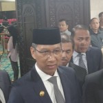 Penjabat (Pj) Gubernur DKI Jakarta Heru Budi Hartono di Gedung DPRD DKI, Jakarta Pusat, Senin (11/9/2023). (ANTARA/Siti Nurhaliza)-1694429763