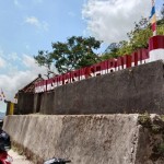 Plang nama Pusuk Sembalun di Kaki Gunung Rinjani Lombok, Nusa Tenggara Barat. (ANTARA/Akhyar Rosidi)-1694591707