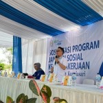 Kegiatan sosialisasi BPJamsostek Depok kepada warga Cinere. ANTARA/HO-Humas BPJamsostek Depok-1698044177