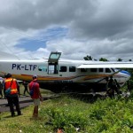 Pesawat Asian One kecelakaan saat "take off" di Bandara Kenyam Nduga-1696834991