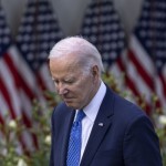 Presiden AS Joe Biden saat menghadiri suatu acara di Gedung Putih di Washington DC, pada 24 April 2023. (ANTARA/Xinhua/Aaron Schwartz.)-1697609965