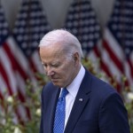 Presiden AS Joe Biden saat menghadiri suatu acara di Gedung Putih di Washington DC, pada 24 April 2023. (ANTARA/Xinhua/Aaron Schwartz.)-1697696727