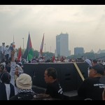 Aksi Bela Palestina di Monas, Jakarta Pusat, Minggu (5/11/2023). ANTARA/Ilham Kausar-1699161646
