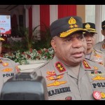 Kapolda Papua Irjen Pol Mathius Fakhiri. ANTARA/Evarukdijati.-1700035784