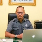 Kepala Kantor Cabang BPJS Ketenagakerjaan Kapuas Hulu Nanda Shidiq Saputra. (ANTARA/Teofilusianto Timotius)-1699347163