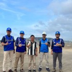Sejumlah tim PLN Suluttenggo saat berada di lokasi pembangunan Bandara Bolmong, Kamis (30/11/2023). ANTARA/Nancy L Tigauw.-1701331330
