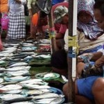 Aktifitas penjualan ikan segar di pasar Mardika Kota Ambon. ANTARA/ Penina F Mayat.-1702542883