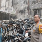 Polrestabes Makassar sita 4.895 buah knalpot brong kendaraan-1702451014