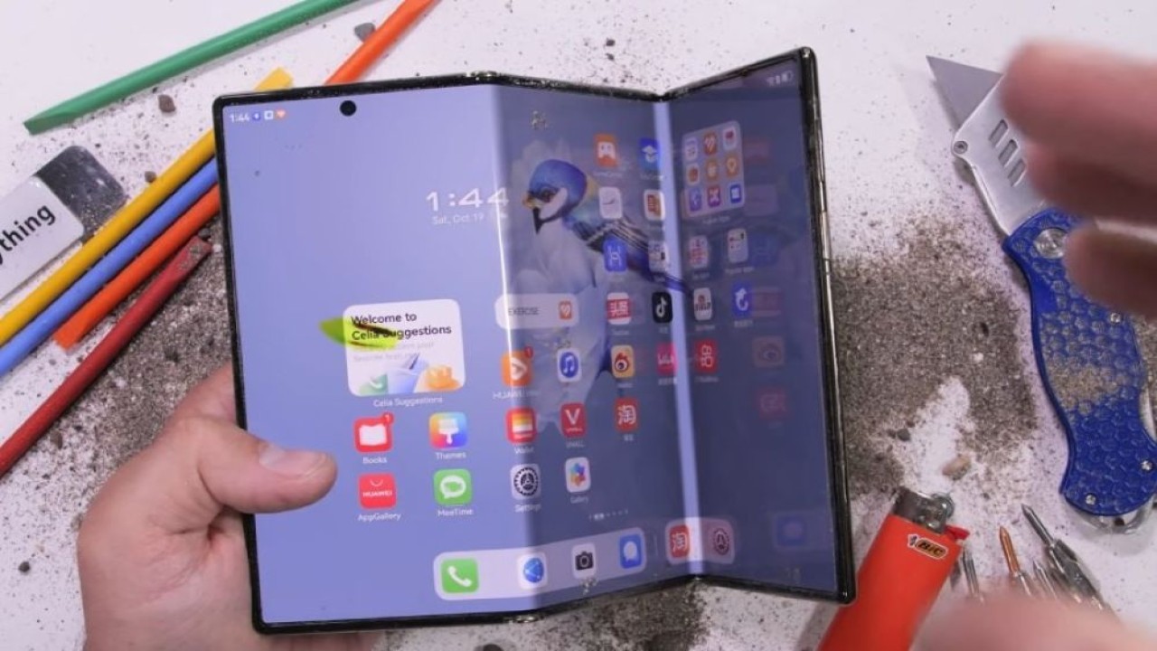 Huawei Mate XT. (Foto: Istimewa via Gizmochina)