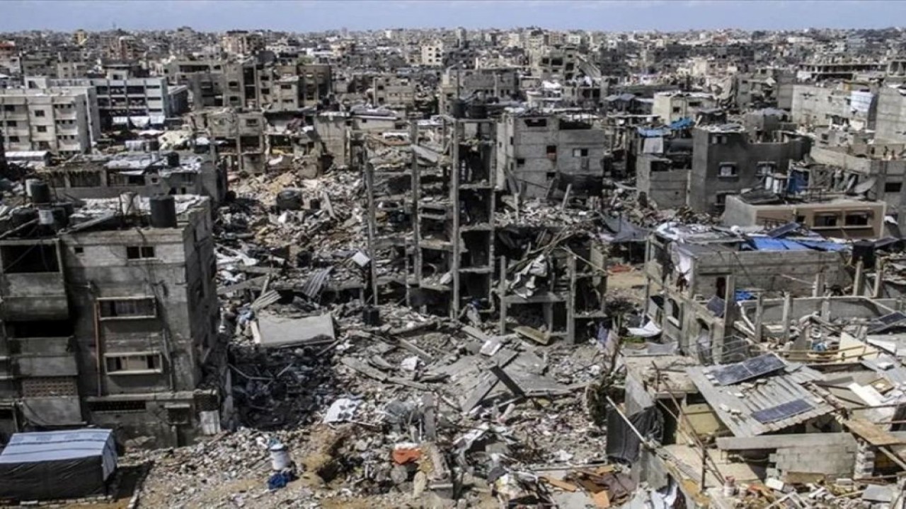 Ilustrasi. Kehancuran di Jalur Gaza. (Foto: ANTARA/Anadolu/py)