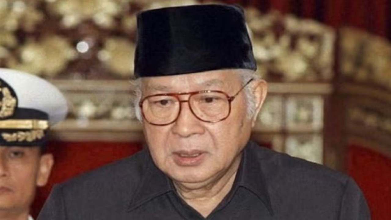 Presiden RI ke-2, Soeharto. (Foto: Reuters)
