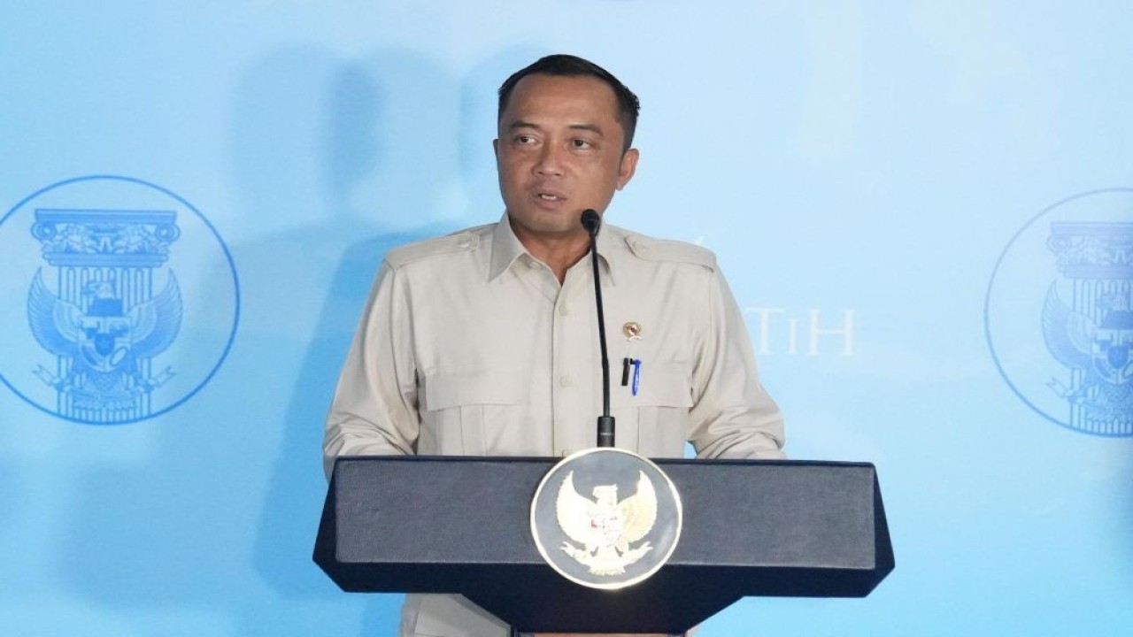 Menteri Sekretaris Negara (Mensesneg) Prasetyo Hadi, dalam konferensi pers di Hambalang, Bogor, Jawa Barat, Selasa (6/1/2026). (Foto: Istimewa)