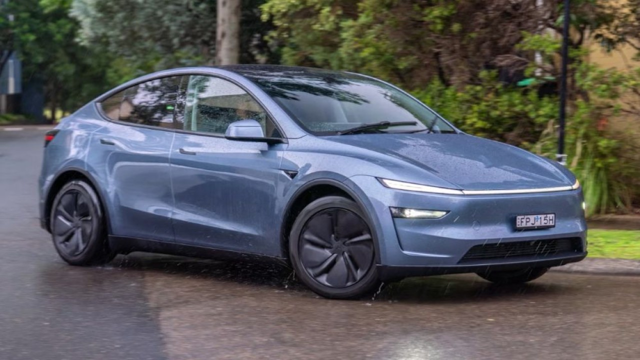 Tesla resmi menghadirkan pembaruan pada Tesla Model Y 2026. (Foto: Istimewa via Drive)