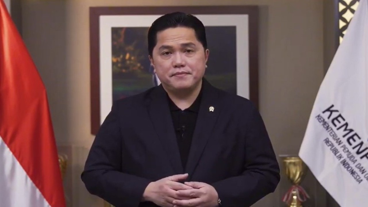 Menteri Pemuda dan Olahraga (Menpora) Erick Thohir. (Foto: Istimewa/Bakom RI)