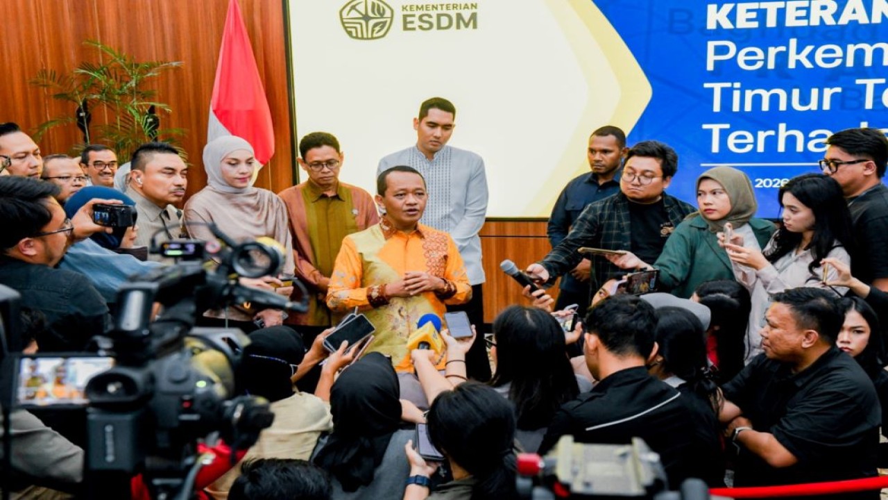 Menteri ESDM Bahlil Lahadalia. (esdm.go.id)