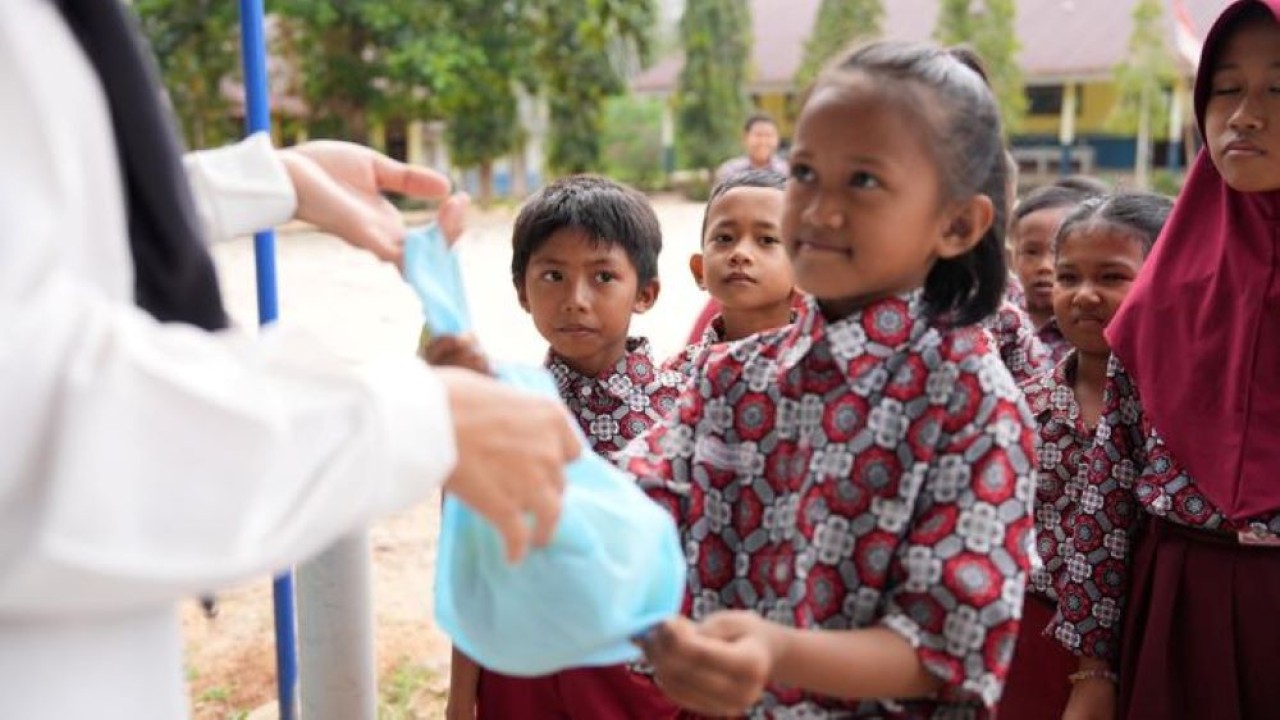 Program Makan Bergizi Gratis (MBG) selama Ramadan di Ogan Komering Ilir (OKI), Sumatera Selatan. (Istimewa)