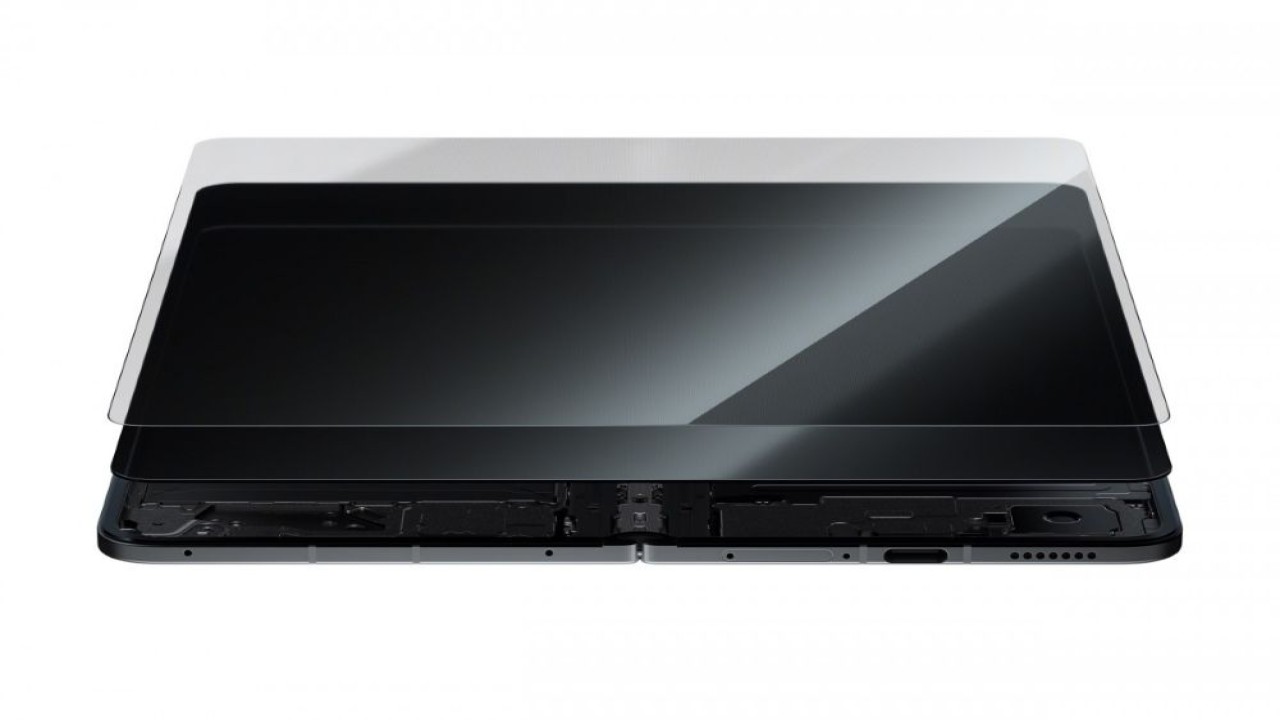 Layar Oppo Find N6 tanpa lipatan. (Foto: Istimewa Via GSM Arena)