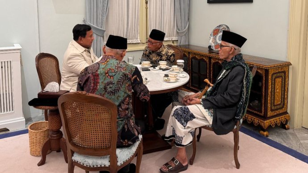 Momen Prabowo Berbuka Puasa Bersama Tokoh dan Pimpinan Ormas Islam di Istana Merdeka (Istimewa)