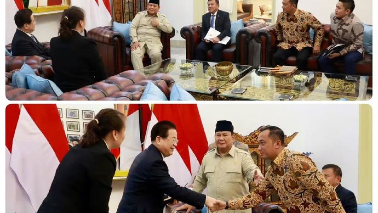 Prabowo terima Menteri Keamanan China di Istana, bahas stabilitas global (Istimewa)