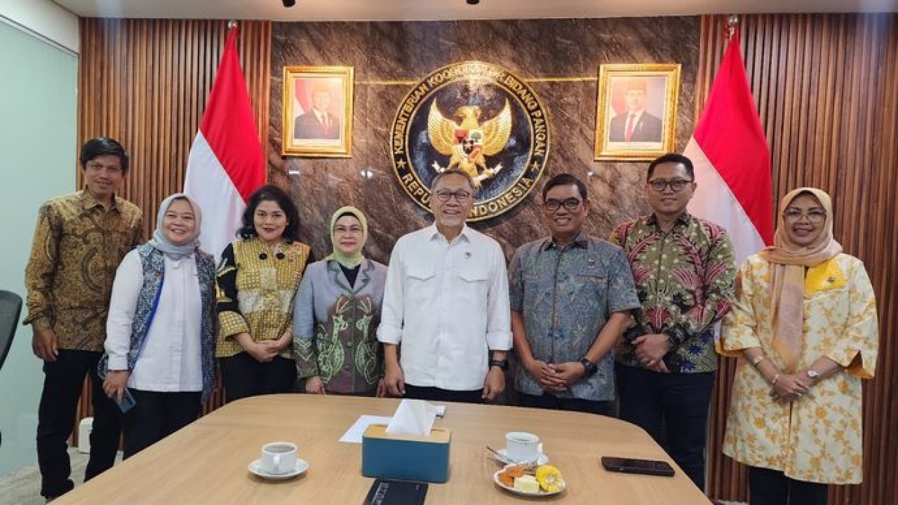 Audiensi DPP APPMBGI dengan Menko Pangan Zulkifli Hasan ( APPMBGI/NTVNews.id)