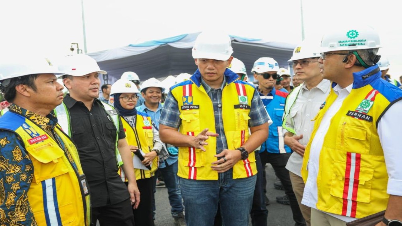 Menteri Koordinator Bidang Infrastruktur dan Pembangunan Kewilayahan (Menko IPK), Agus Harimurti Yudhoyono (AHY), melakukan kunjungan kerja ke Daerah Istimewa Yogyakarta (DIY), Jumat (24/4/2026). (Foto: Dok/Istimewa/Kemenkoinfra)