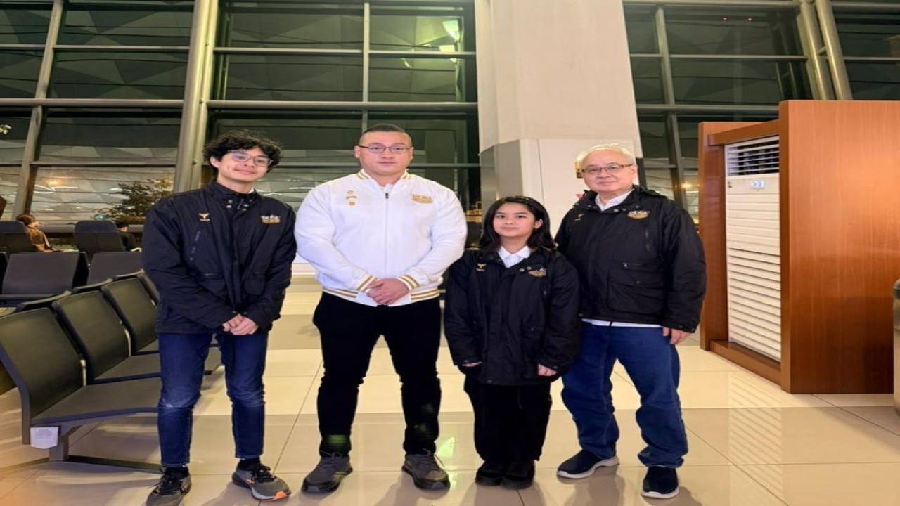 Dari kiri ke kanan, IM Satria Duta, Hardiyanto Kenneth, AIM Hillary Rooca Theng dan Kristianus Liem/ist