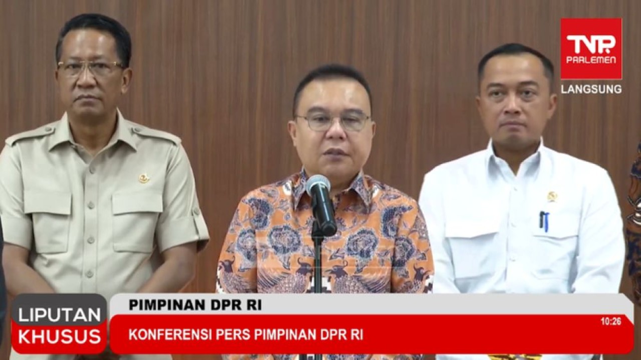 Wakil Ketua DPR RI, Sufmi Dasco Ahmad. (Foto: Dok/Istimewa/Bakom RI)