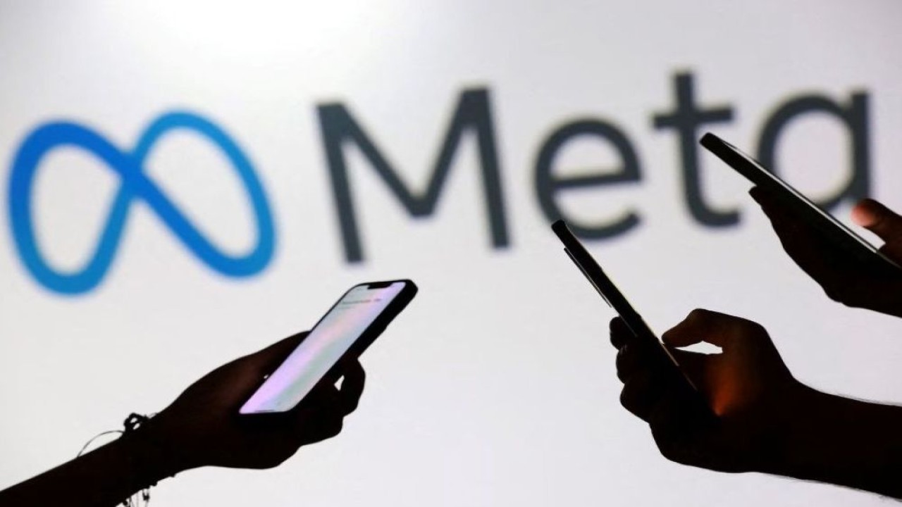Ilustrasi. Logo Meta. (Foto: Dok/Dado Ruvic/Reuters)