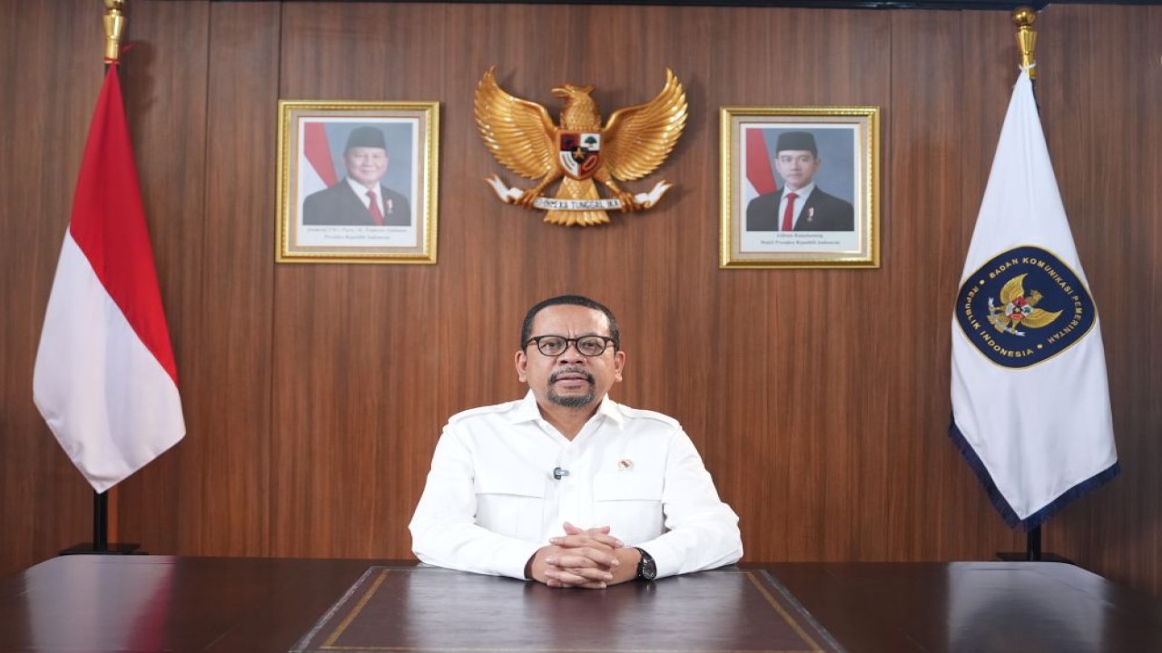 Kepala Badan Komunikasi Pemerintah Republik Indonesia (Bakom RI) Muhammad Qodari. (Foto: Dok/Istimewa/Bakom RI)