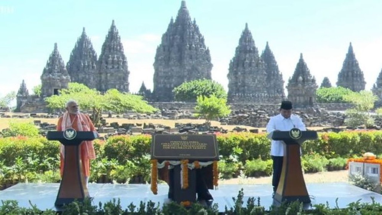 Presiden Prabowo Subianto dan Perdana Menteri (PM) India Narendra Modi. (Foto: Istimewa)