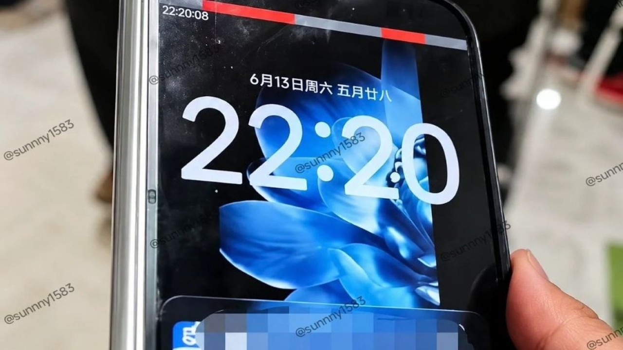 Xiaomi Mix Fold 6. (Foto: Istimewa via Gizmochina)