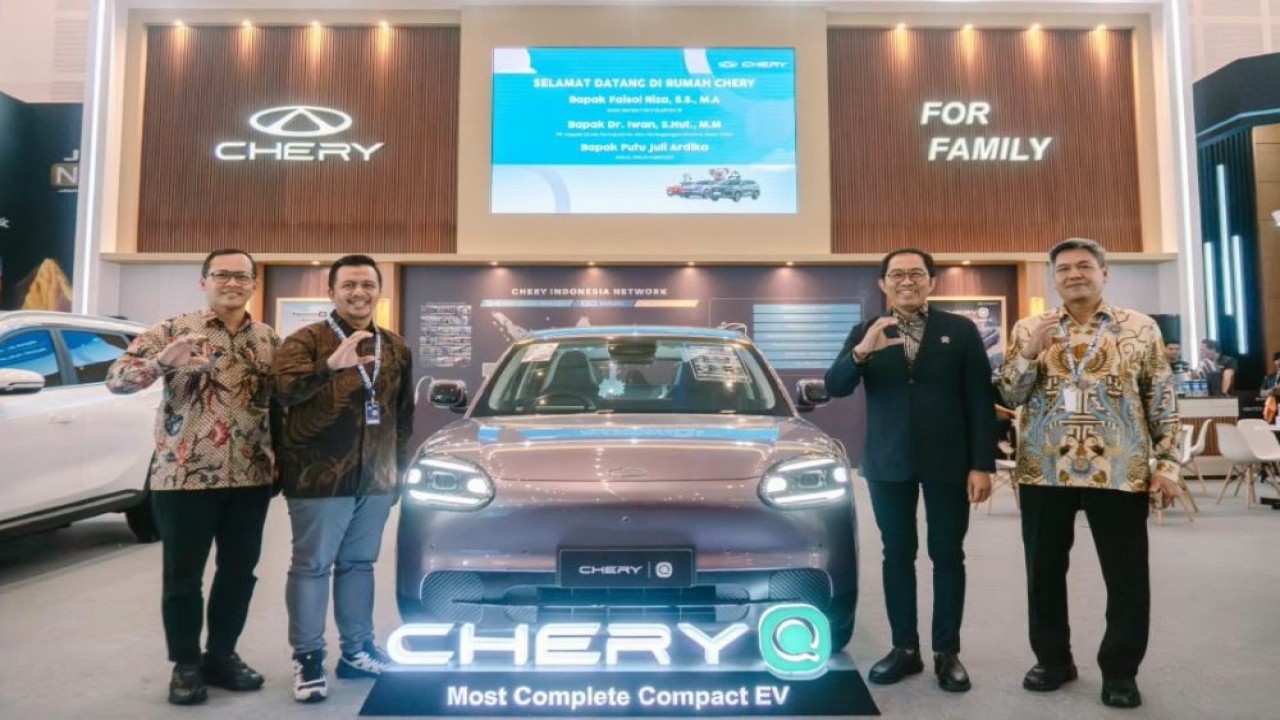 Chery Indonesia menghadirkan Chery Q untuk masyarakat Jawa Timur melalui ajang GIIAS Surabaya 2026. (Foto: Dok/Istimewa)