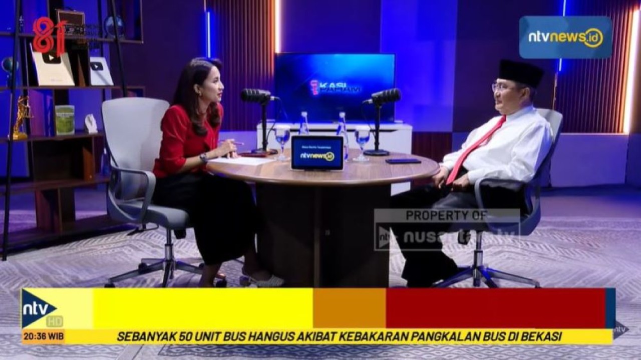 Tangkapan layar Youtube Nusantara TV @NusantaraTVOfficial program KASI PAHAM episode Selasa, 18 Agustus 2026 pukul 20.30-21.30 WIB.