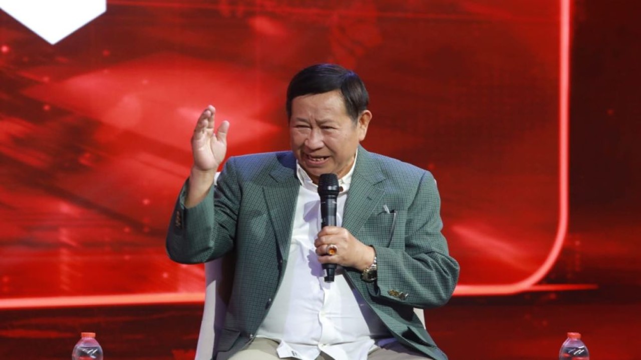 Mantan Kepala Badan Reserse Kriminal (Kabareskrim) Polri Susno Duadji saat menjadi narasumber dalam program Suara Nusantara bertajuk "Febrie Melawan: Keadilan Dipertaruhkan?" yang tayang di Nusantara TV, Rabu, 19 Agustus 2026. (Foto: Dok/Nusantara TV)