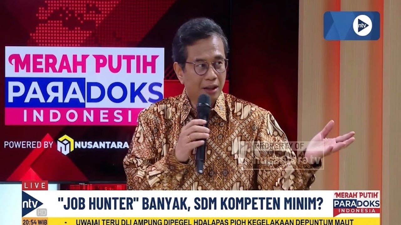 Departemen Manajemen Fakultas Ekonomi dan Bisnis Universitas Indonesia., Aryana Satrya, S.T., M.M., Ph.D., IPU, ASEAN Eng. dalam program Merah Putih Paradoks Indonesia di Nusantara TV