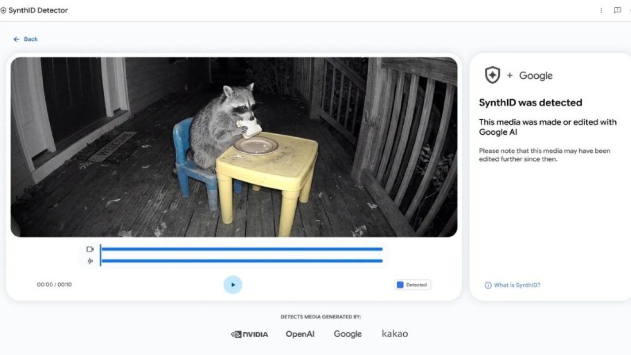 Google kini membuka akses SynthID Detector untuk publik di seluruh dunia. (Foto: Istimewa via GSM Arena)