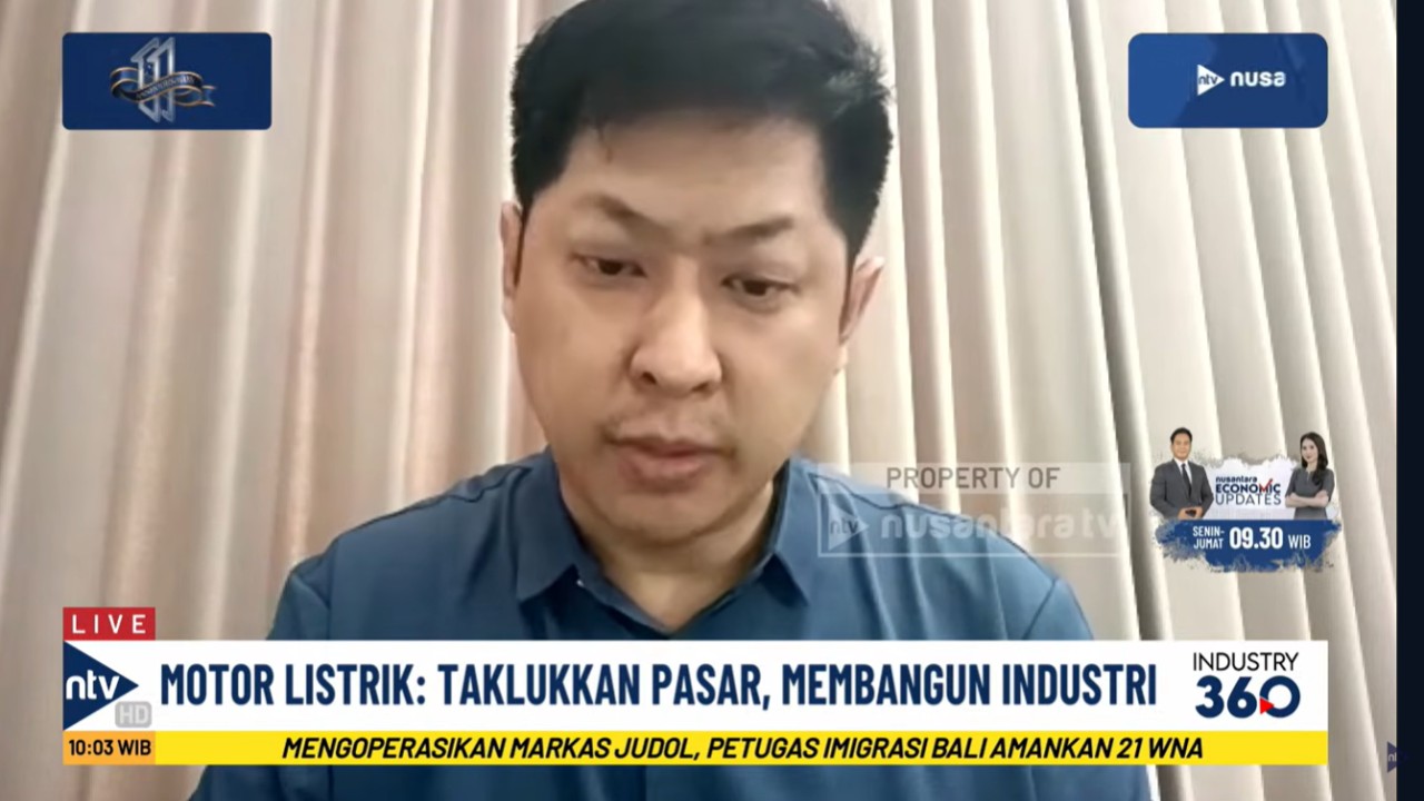 Wakil Sekretaris Jenderal Asosiasi Industri Sepeda Motor Listrik Indonesia, Peter Kho